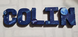 Space Theme Letters