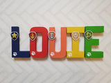 Paw Patrol Letters