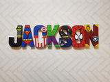 Superhero Letters - 7 Letter Name