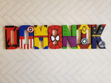 Superhero Letters - 7 Letter Name