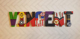 Superhero Letters - 7 Letter Name