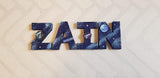 Space Theme Letters