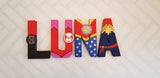 Avengers Letters 1-9 Letter Names