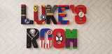 Superhero Letters For Kids Bedroom - 10-20 Letters
