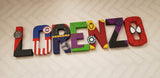 Superhero Letters - 7 Letter Name