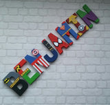 Superhero Letters -  8 Letter Name