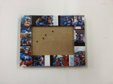 Captain America Fram - Super Hero  - Comic Book  - Decoupage Picture Frame 6"x4" or 7"x5" - Gifts for Boys