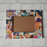 Wonder Woman Frame - Wonder Woman - Super Hero - Comic Book - Decoupage Frame