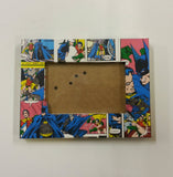 Batman & Robin Frame -  Super Hero - Comic Book -  Decoupage Picture Frame 6"x4" or 7"x5" Gifts for Boys