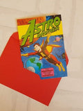 Brother Birthday Card - Comic Book Birthday Card - Pop Art Birthday Card - Card for brother - Card for Him - Card for boys- SuperheroCard
