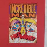 Funny Birthday Card - Comic Book Birthday Card - Pop Art Birthday Card - Card for Him - Card for Dad - Card for Men - Superhero Card