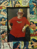 Wonder Woman Frame - Wonder Woman - Super Hero - Comic Book - Decoupage Frame