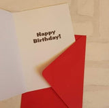 Monster Birthday Card - Comic Book Birthday Card - Pop Art Birthday Card - Card for Him- Card for Dad - Card for Birthday Boy