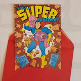 Super Birthday Card - Comic Book Birthday Card - Pop Art Birthday Card - Card for Her - Card for Him - Card for Women - Card for Men