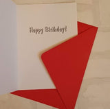 Super Birthday Card - Comic Book Birthday Card - Pop Art Birthday Card - Card for Her - Card for Him - Card for Women - Card for Men