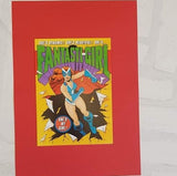 Superhero Birthday Card - Comic Book Birthday Card - Pop Art Birthday Card - Card for Her - Card for Mom - Card for Women - Funny Card