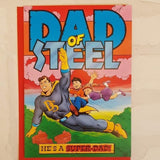 Father's Day Card - Comic Book Card - Pop Art Card - Card for Him - Card for Dad - Card for Men- Superhero Card
