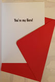 Father's Day Card - Comic Book Card - Pop Art Card - Card for Him - Card for Dad - Card for Men- Superhero Card