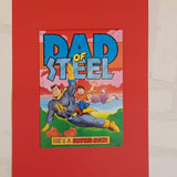 Father's Day Card - Comic Book Card - Pop Art Card - Card for Him - Card for Dad - Card for Men- Superhero Card