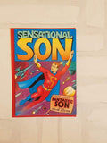 Sensational Son Card - Comic Book Card - Pop Art Card - Card for Him - Card for Son- Card for boys- Superhero Card
