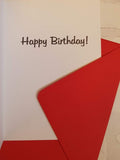 Birthday Card - Mighty Woman Card -Comic Book Birthday Card - Pop Art Birthday Card - Card for Her - Card for Women - Superhero Card