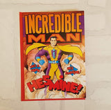 Funny Birthday Card - Comic Book Birthday Card - Pop Art Birthday Card - Card for Him - Card for Dad - Card for Men - Superhero Card