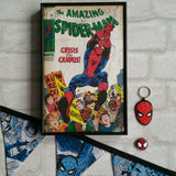 Spiderman Frame - Spiderman Print - Avengers Frames -Superhero Frame - Vintage Style Comic - Spiderman Gift