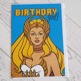 She-Ra Birthday Girl Card SHE3