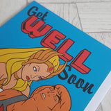 Get Well Soon Card HE6