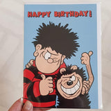 Beano Birthday Card  Dennis the Menace Happy Birthday