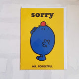 Mr Men Mr Forgetful Sorry Card MR34