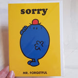 Mr Men Mr Forgetful Sorry Card MR34