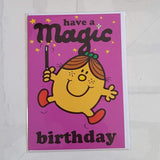 Little Miss Magic Card Birthday Card MR43