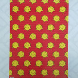 Mr Men Wrapping Paper Red