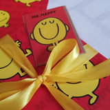 Mr Men Wrapping Paper Red