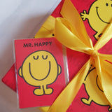 Mr Men Wrapping Paper Red