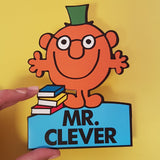 Mr Men Mr Clever Card Graduation Card Well Done Card MR41