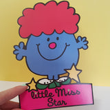 Little Miss Star Card Graduation Card Well Done Card SU41