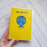 Mr Men Mr Perfect Valentine's Day Card MR6