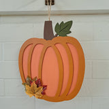 Halloween Pumpkin Plaque