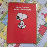 Snoopy Birthday Card SNOOP13