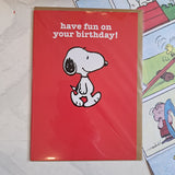 Snoopy Birthday Card SNOOP13