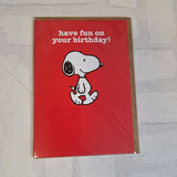 Snoopy Birthday Card SNOOP13