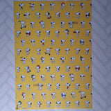 Peanuts Snoopy Gift Wrap Yellow