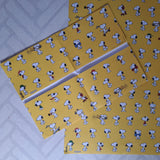 Peanuts Snoopy Gift Wrap Yellow