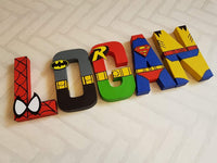 Superhero Letters - 5 Letter Name