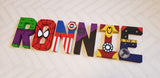 Superhero Letters - 6 Letter Name