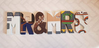 Mr & Mrs Star Wars Letters