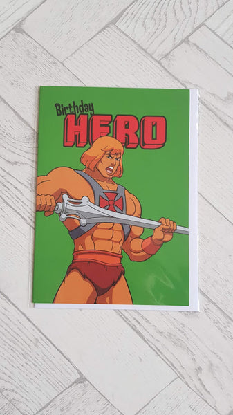 He-Man Birthday Card  HE4