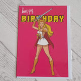 Happy Birthday She-Ra Card SHE5